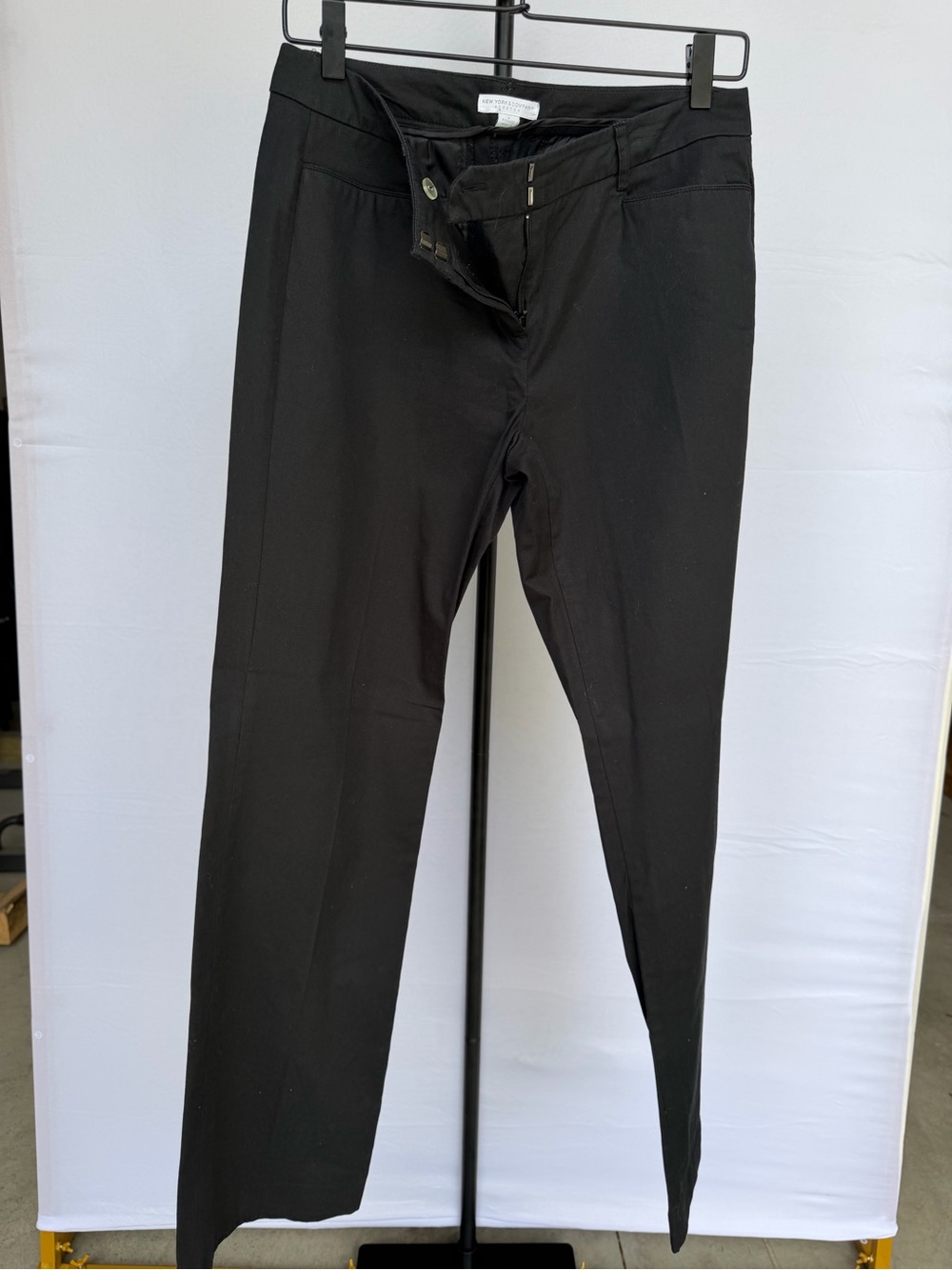 New York & Company Black Women's Stretch Trousers